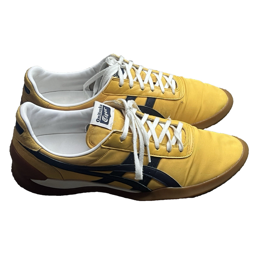 Onitsuka Tiger OHBORI EX 1183A806 Yellow Midnight Sneakers Men’s US 10.5 EU 44